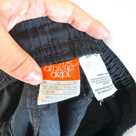 VTG 00s Nike Athletic Dept Single Swoosh Shorts Men medium y2k streetwear sporty - Picture 7 of 8